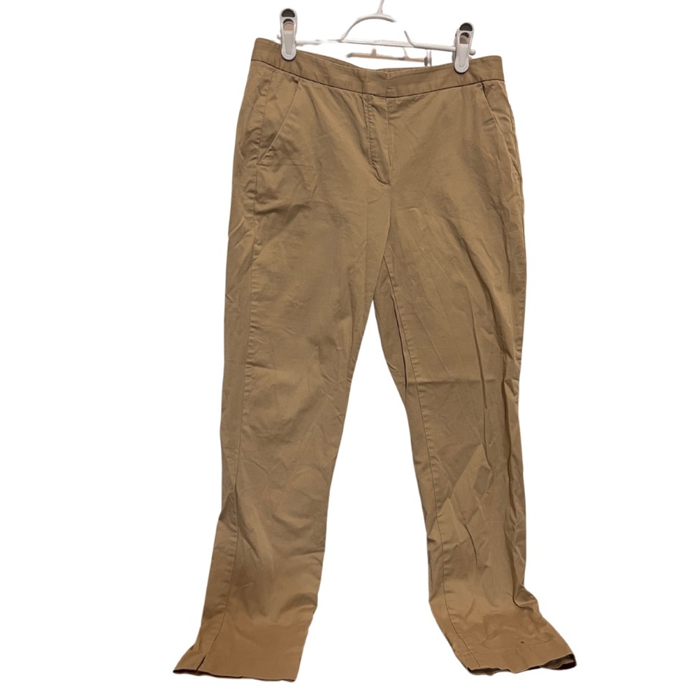 Massimo Dutti Classic Kaki Tan Slacks, Size 4